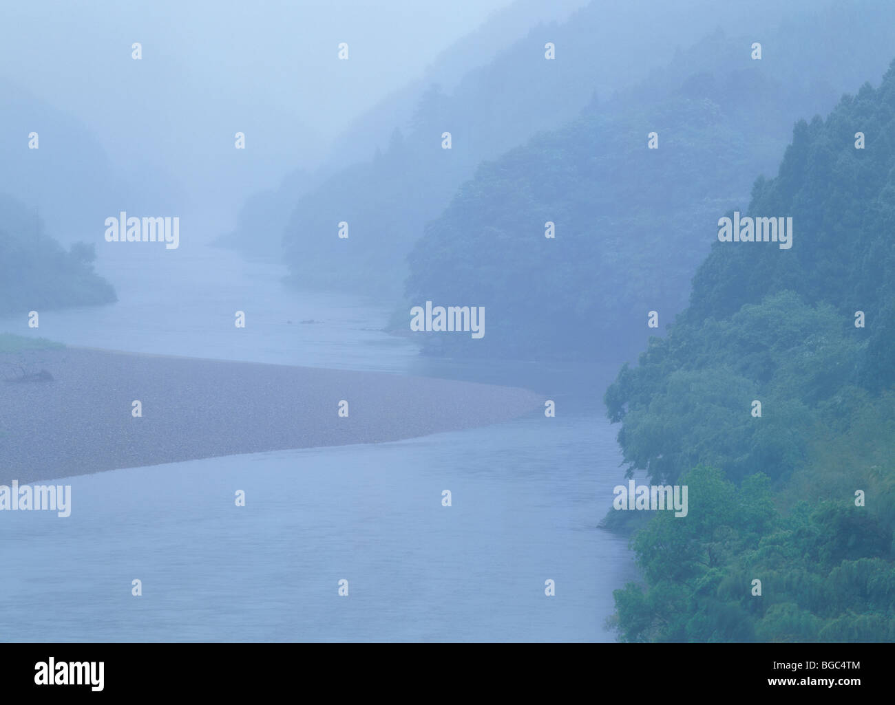 Abukuma River, Marumori, Miyagi, Japan Stock Photo Alamy