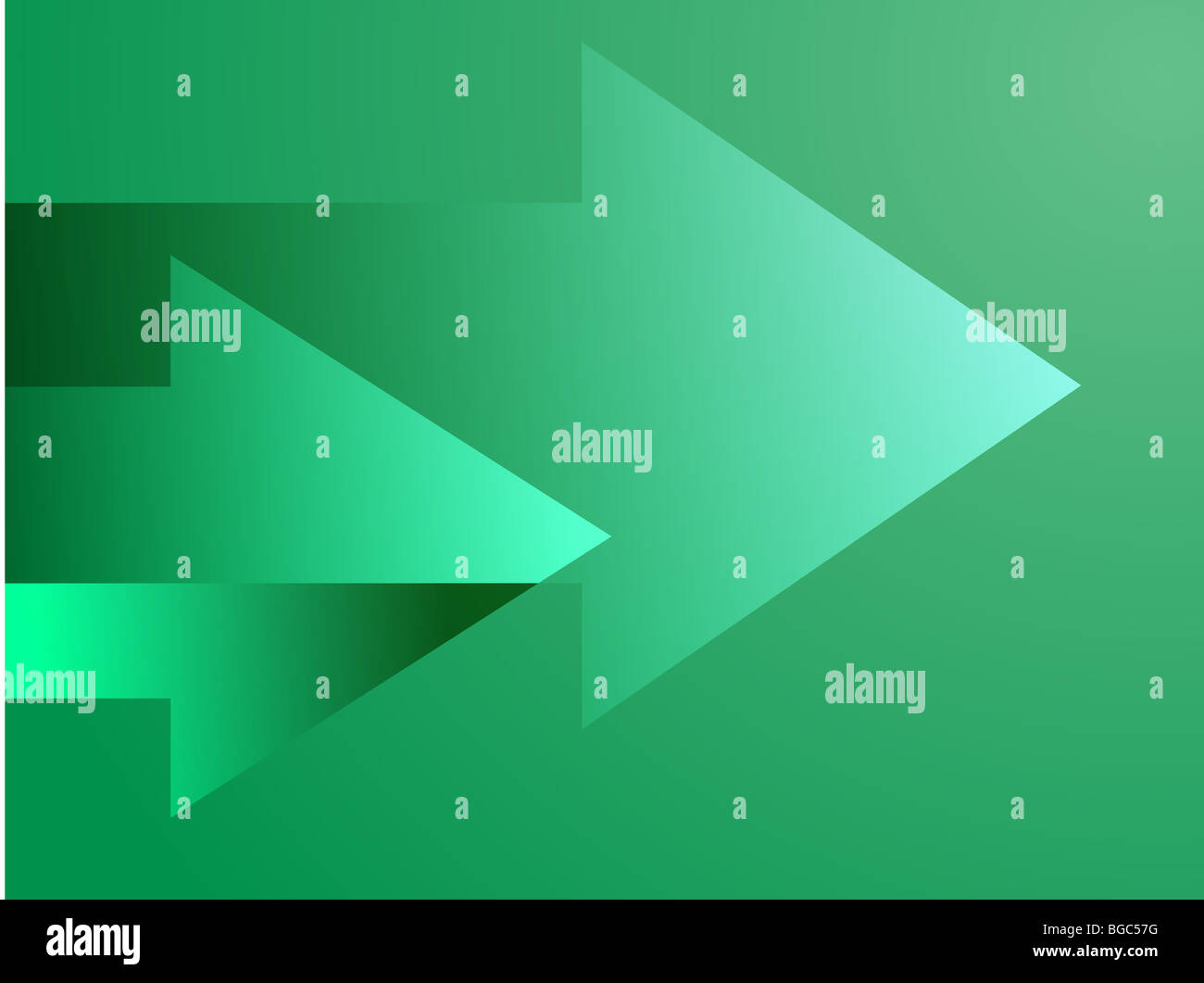 Forward moving arrows pointing right, clipart illustration Stock Photo ...