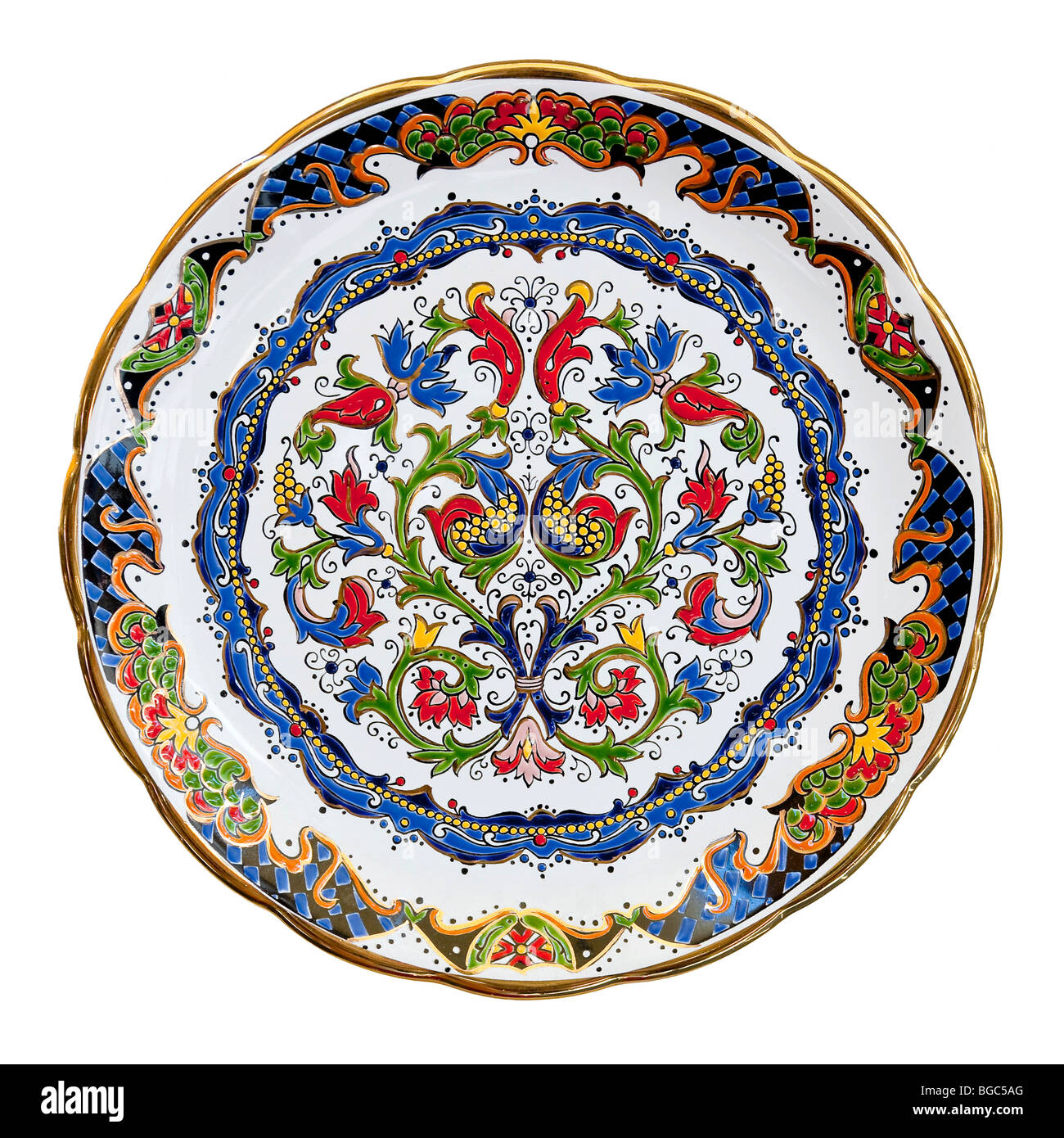 Wall plate souvenir island greece hires stock photography and images