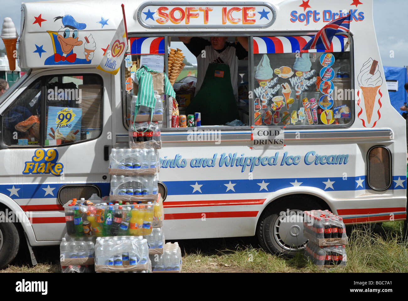 Ice cream van music festival hires stock photography and images Alamy