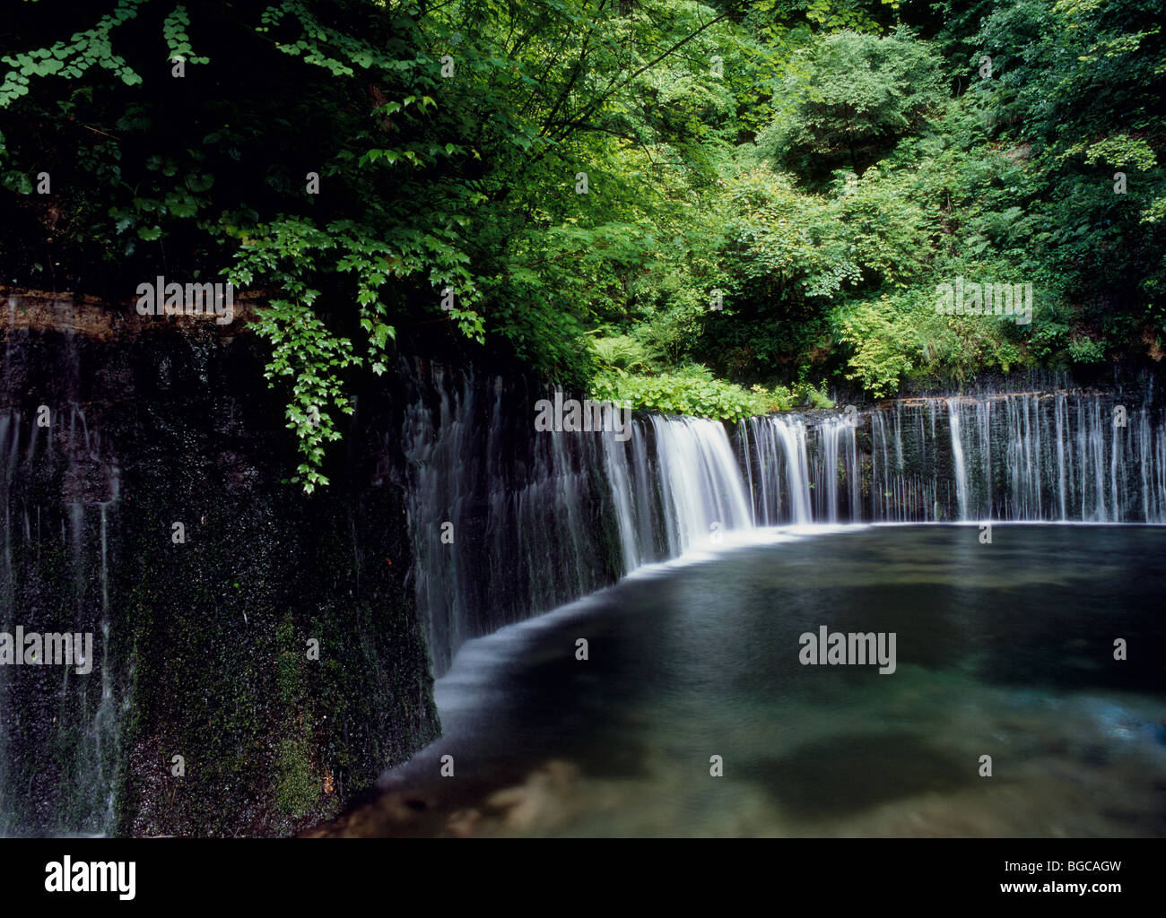 Shiraito Falls Karuizawa Nagano Japan Stock Photo Alamy