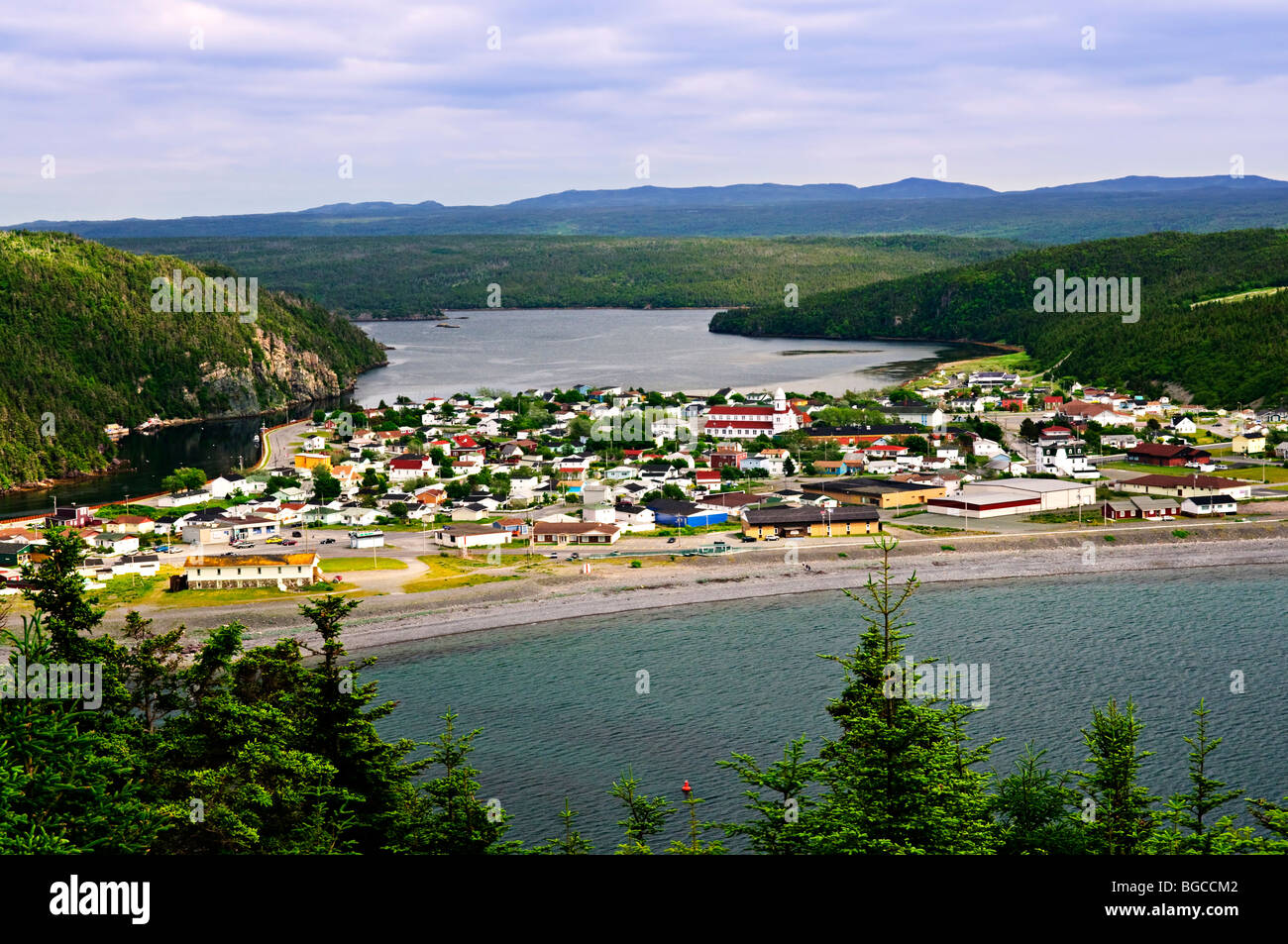 Town of Placentia cityscape in Newfoundland, Canada Stock Photo - Alamy