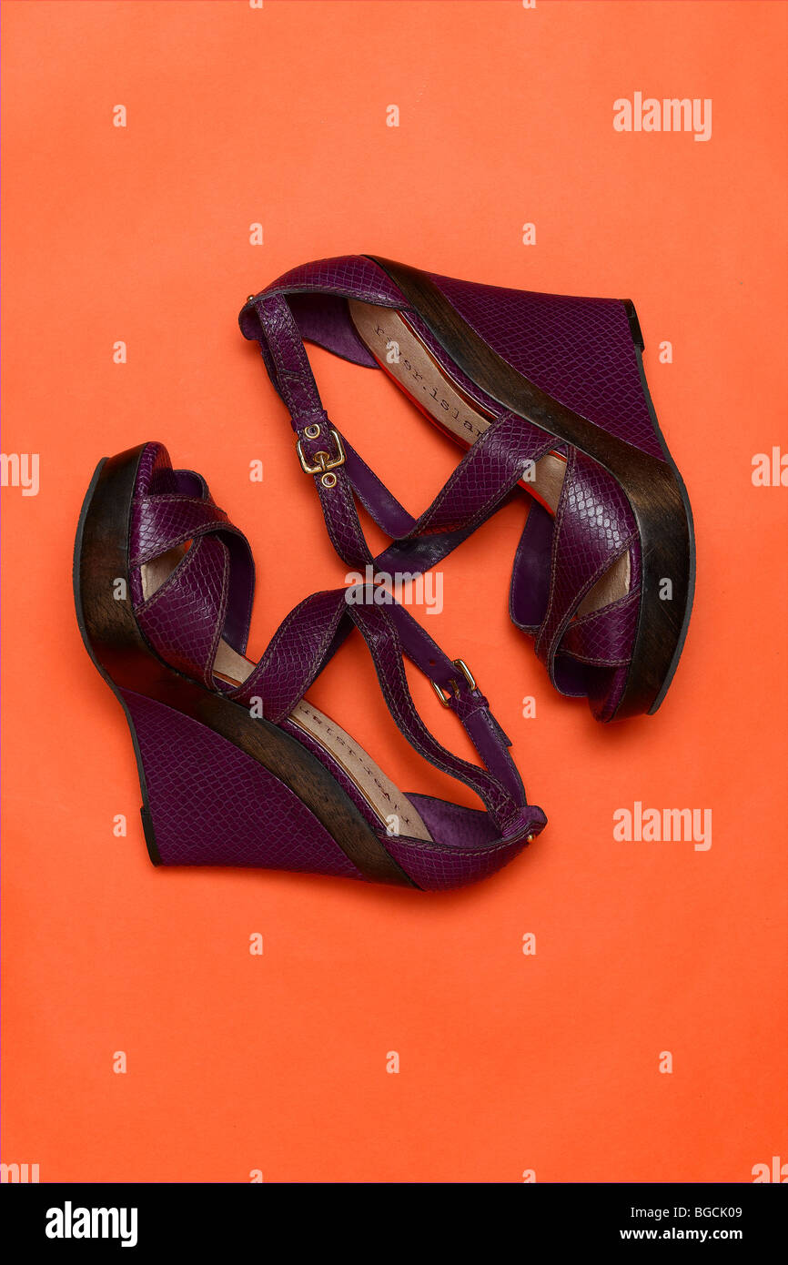 Shoes on Bright Background Stock Photo Alamy