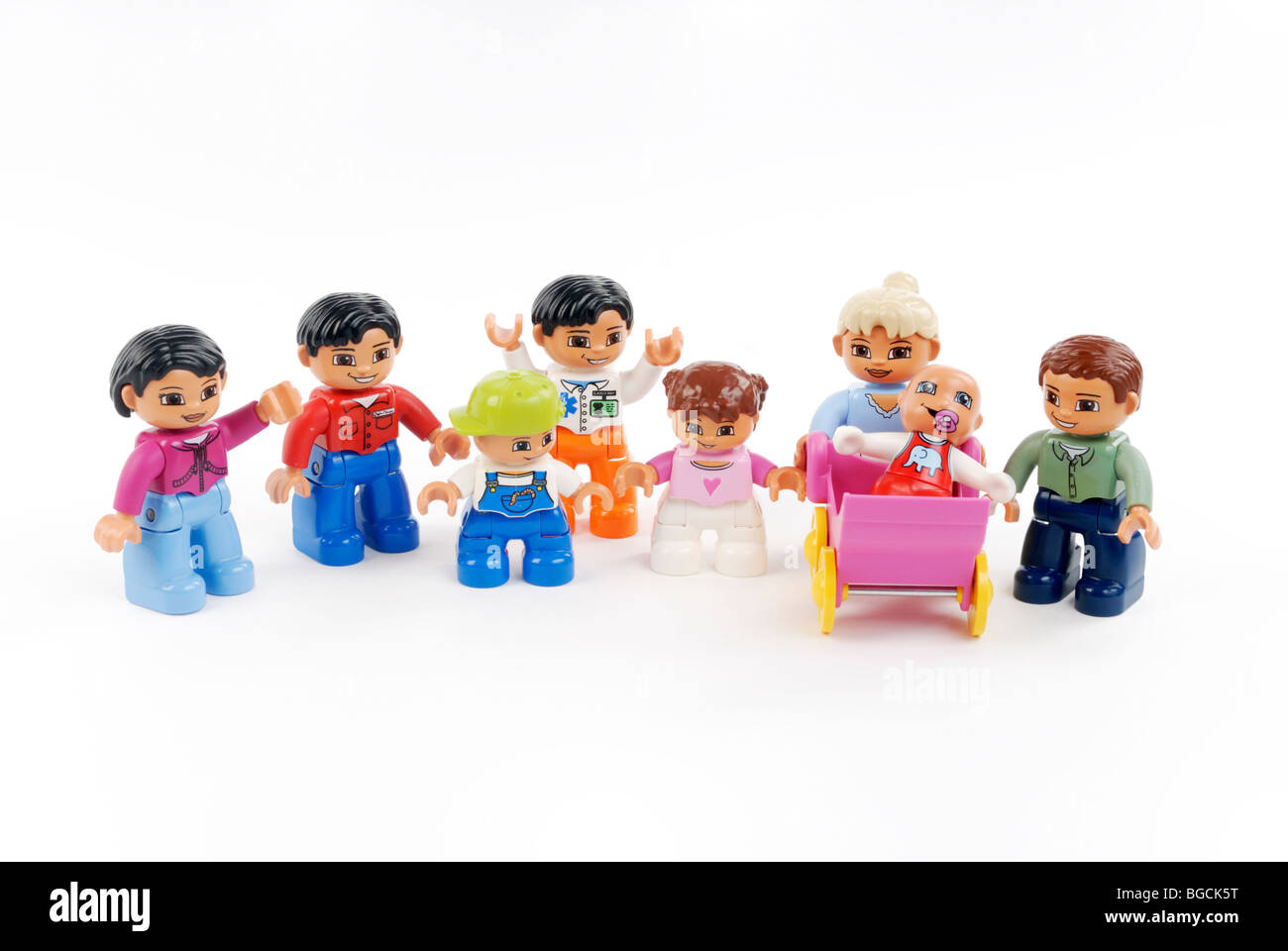 Lego Duplo figures Stock Photo - Alamy