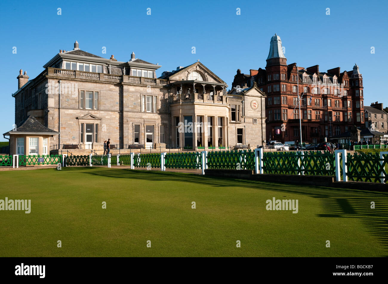 Royal & Ancient Clubhouse, Starter's Hut, Putting Green & Hamilton Hall