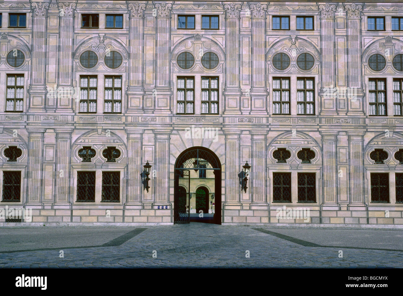 The Palace (Residenz), Munich, Bavaria Stock Photo