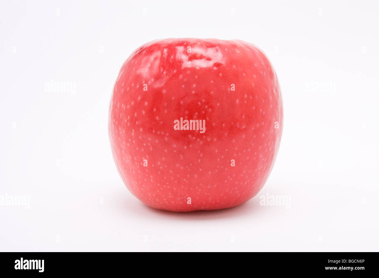Pink Lady red apple isolated against white background Stock Photo Alamy