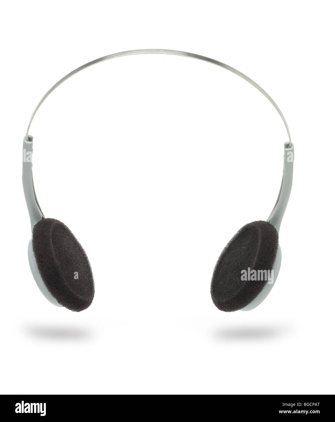 Stereo headphone isolated on white background Stock Photo - Alamy