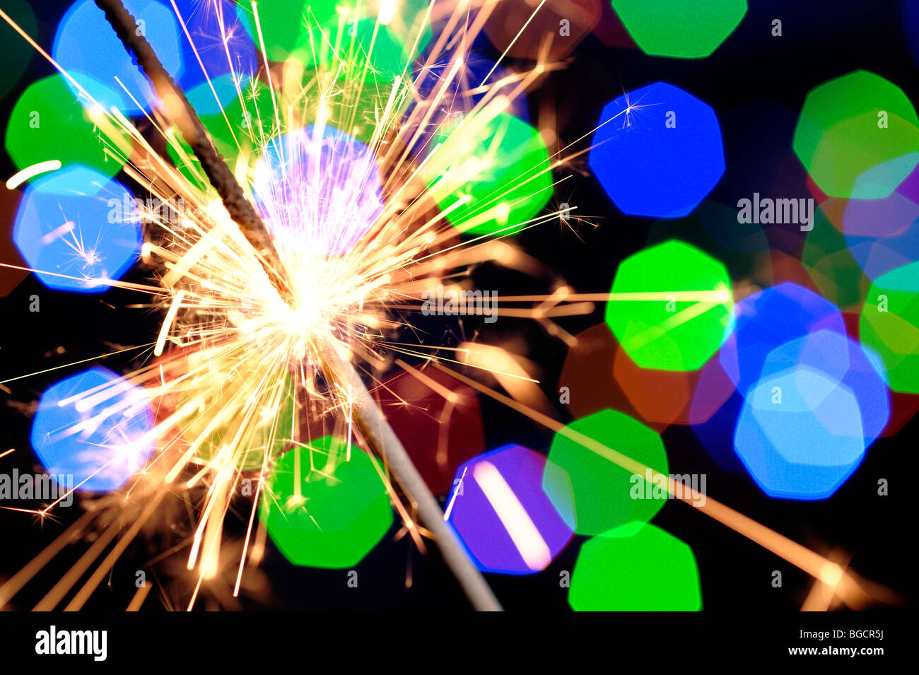 Sparkler Stock Photo Alamy