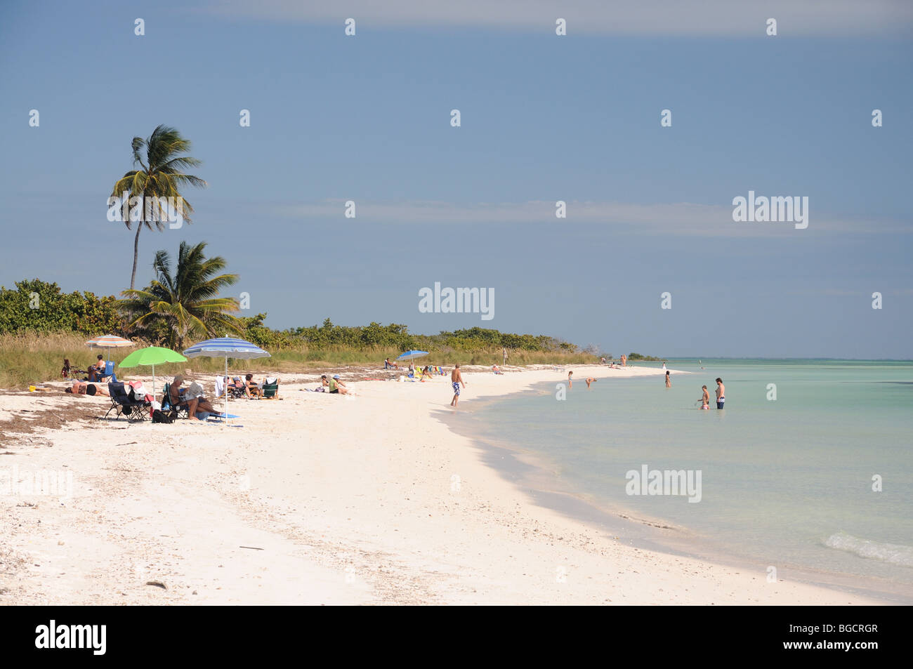 Beach at Bahia Honda Key, Florida USA Stock Photo Alamy