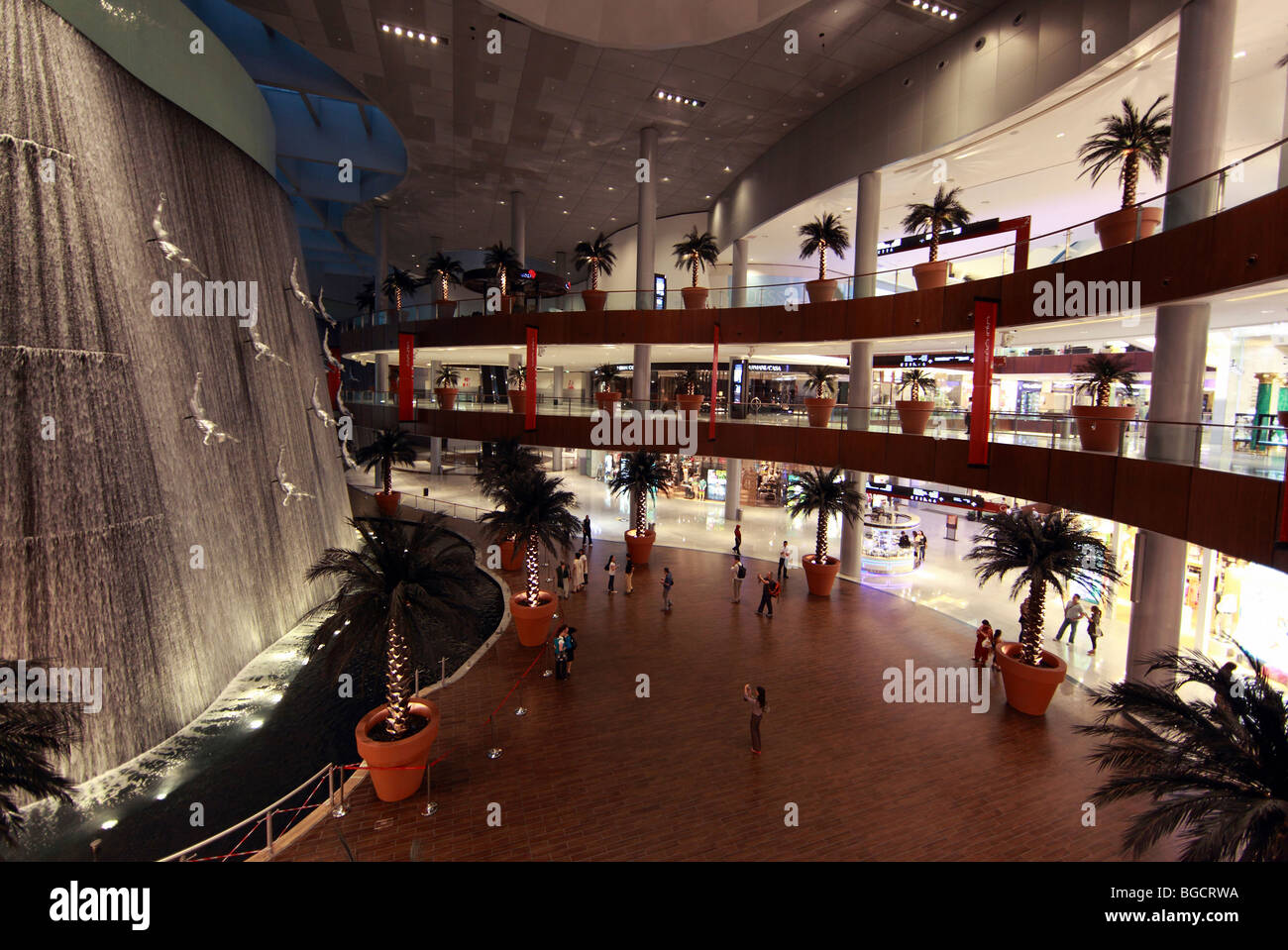 The Mall of Dubai, United Arab Emirates Stock Photo