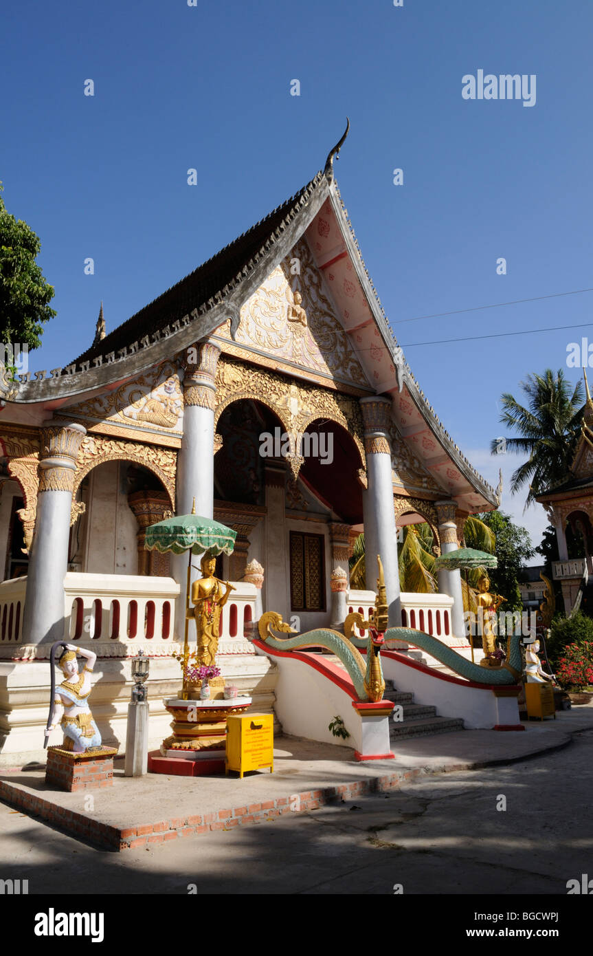 Laos; Savannakhet; Wat Sainyphum Stock Photo Alamy