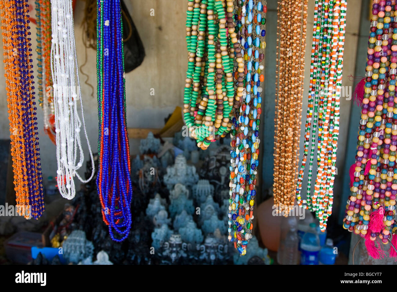 Religious and souvenirs shop in Vellore India Stock Photo Alamy