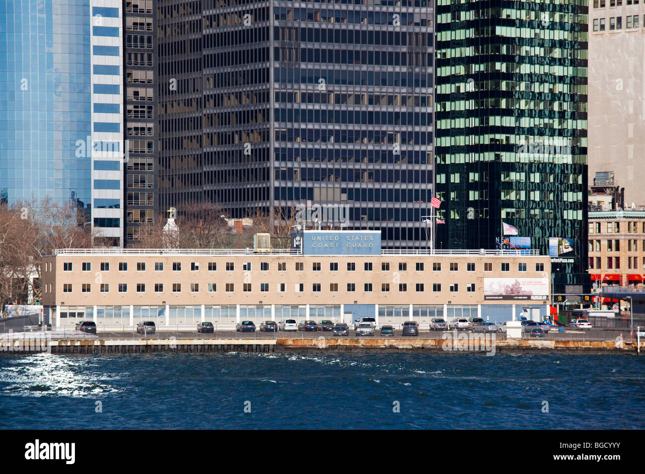 United States Coast Guard building in downtown Manhattan, New York City Stock Photo