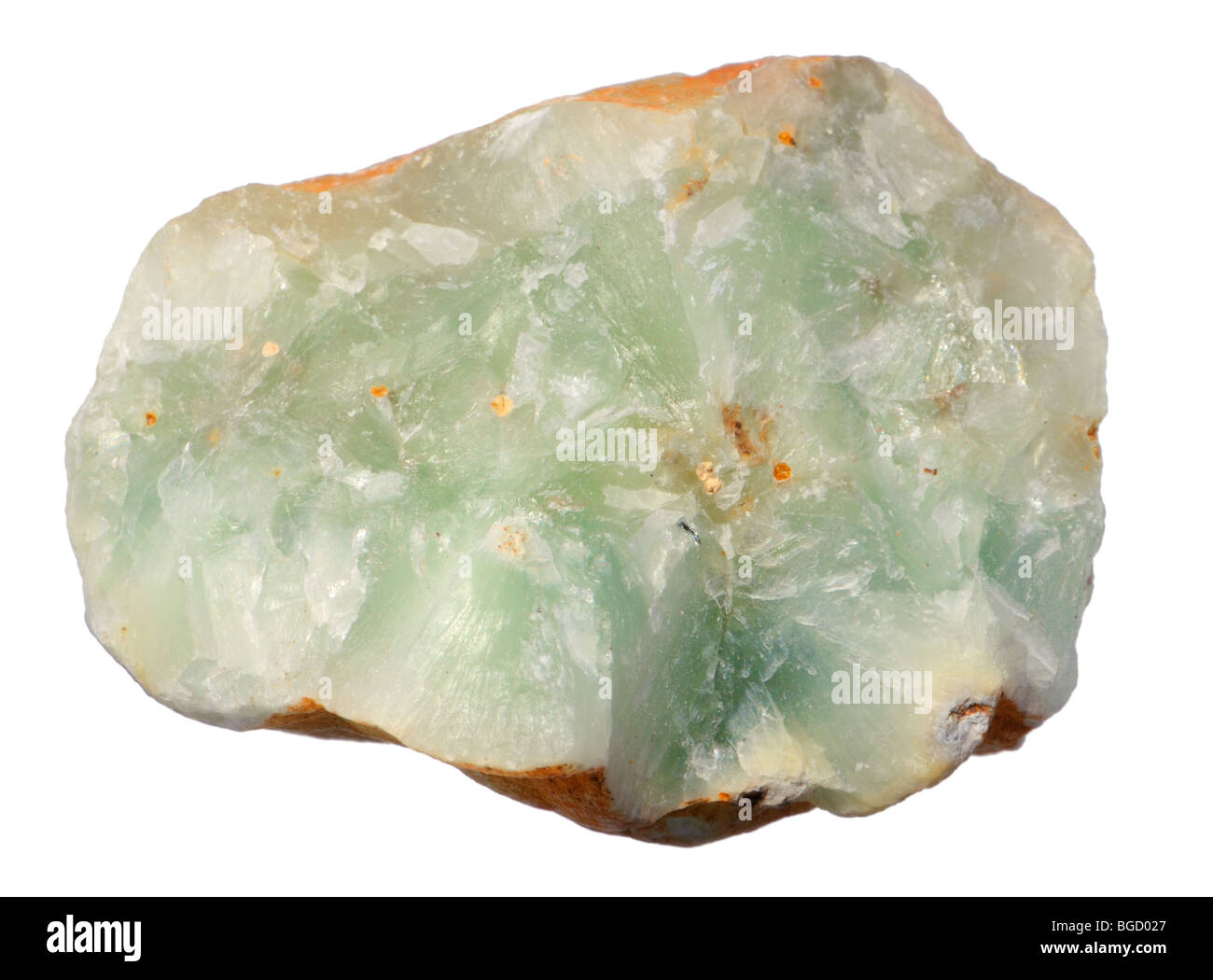 Prehnite sample (Australia) Stock Photo