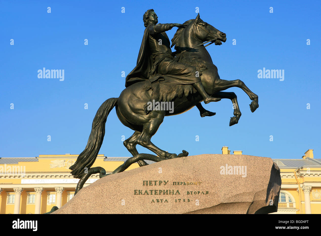 The horseman statue of peter great hires stock photography and images