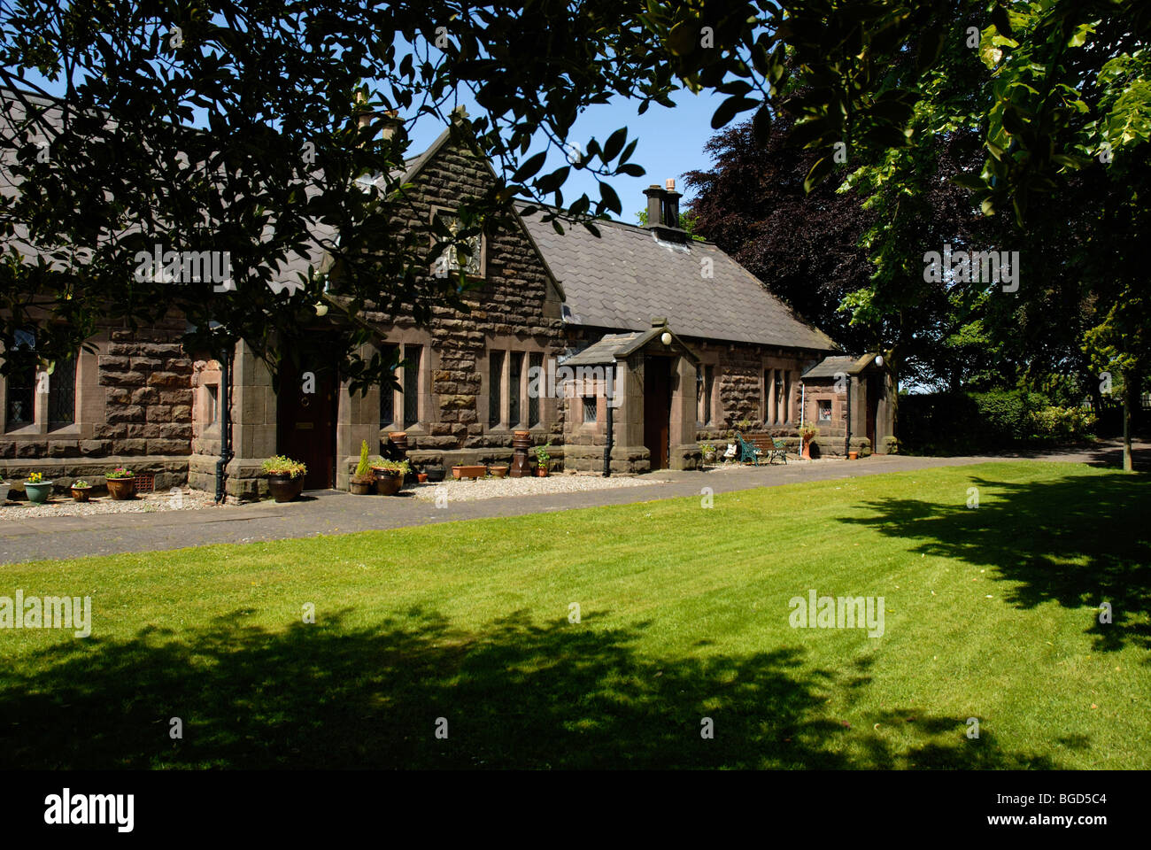 The Alms Houses, Charnock Richard Stock Photo Alamy