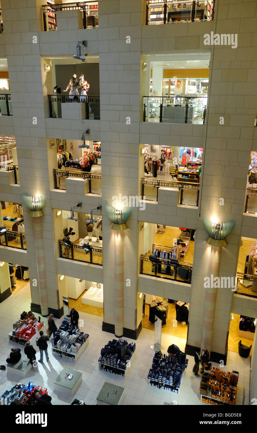 Kadewe Inside Famous Department Store On Wittenbergplatz Square Tauentzienstrasse Schoeneberg Berlin Germany Europe Stock Photo Alamy