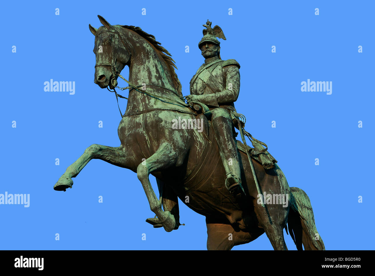 Equestrian Statue Of Peter Great Is Situated In Senate Square Stockfoto en meer