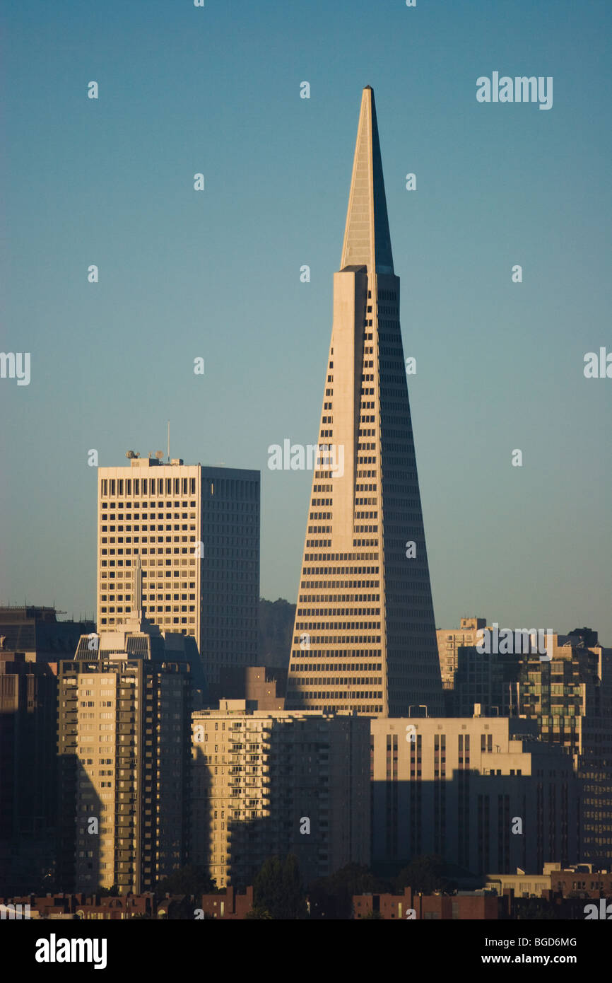 Transamerica Pyramid, San Francisco, CA, USA Stock Photo