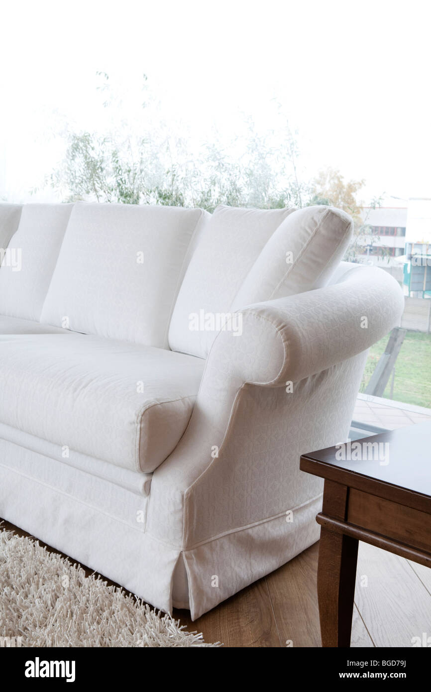 Upholstered sofa hires stock photography and images Alamy