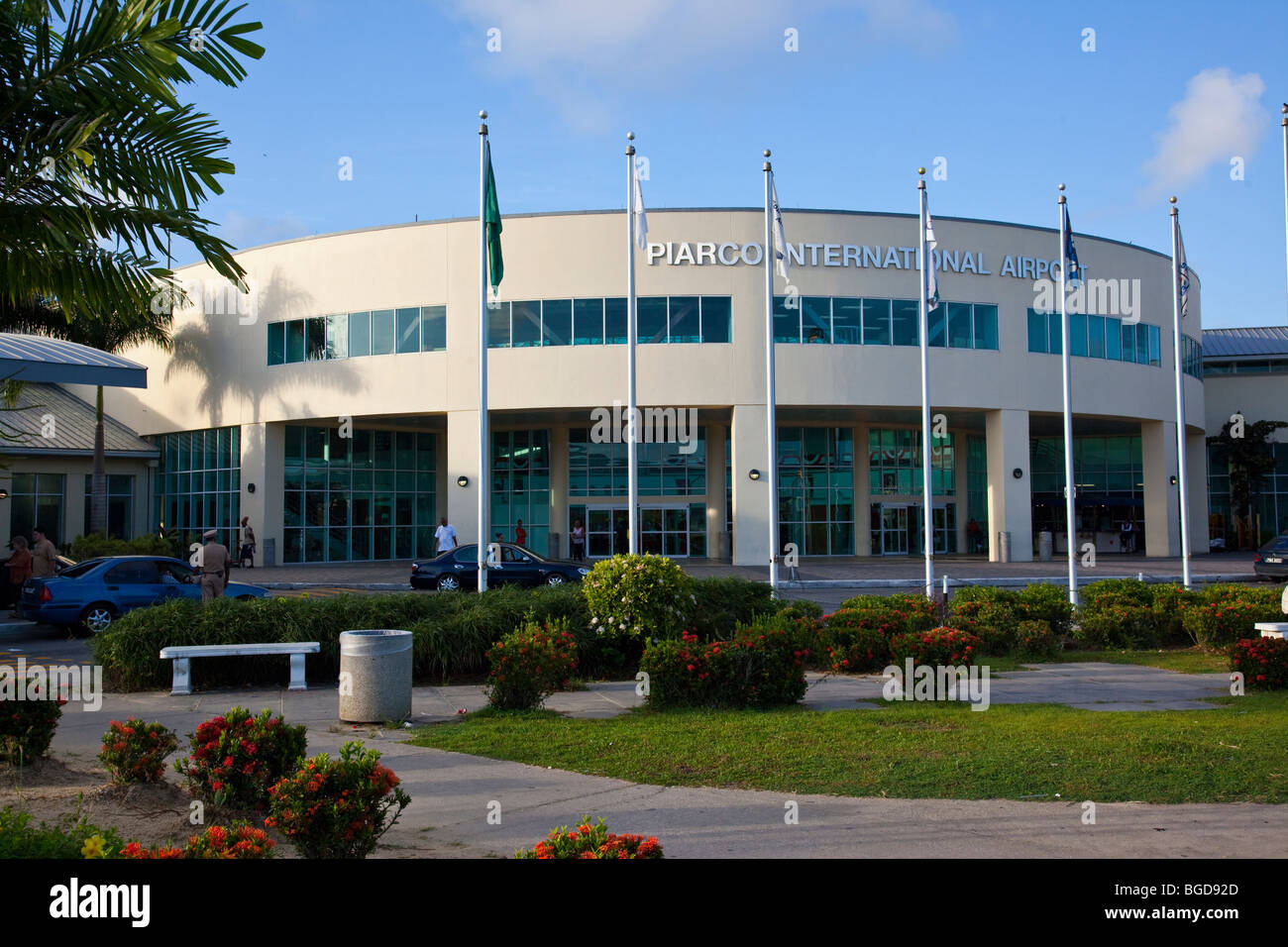 Piarco International Airport in Port of Spain Trinidad Stock Photo