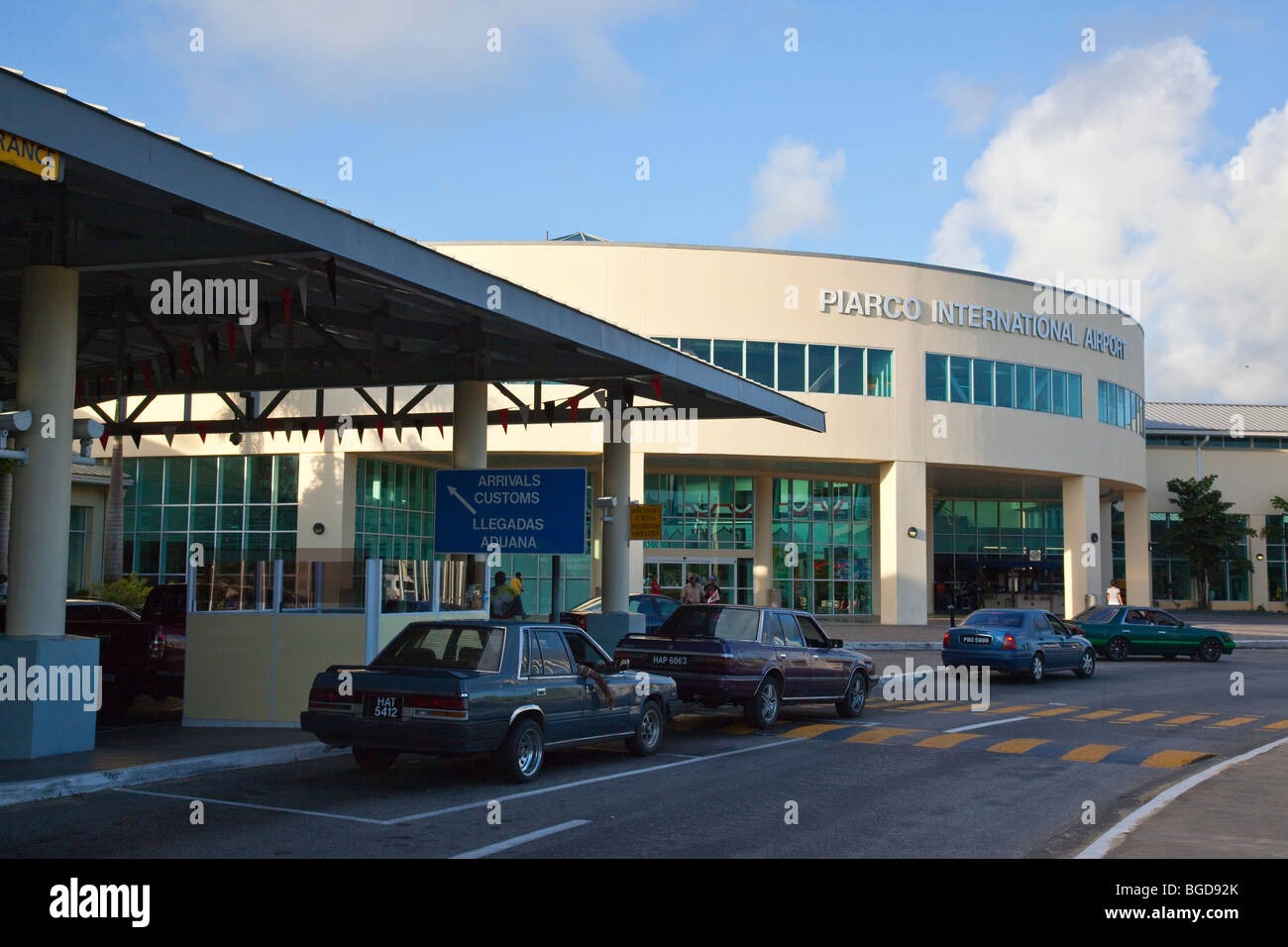 Piarco International Airport in Port of Spain Trinidad Stock Photo