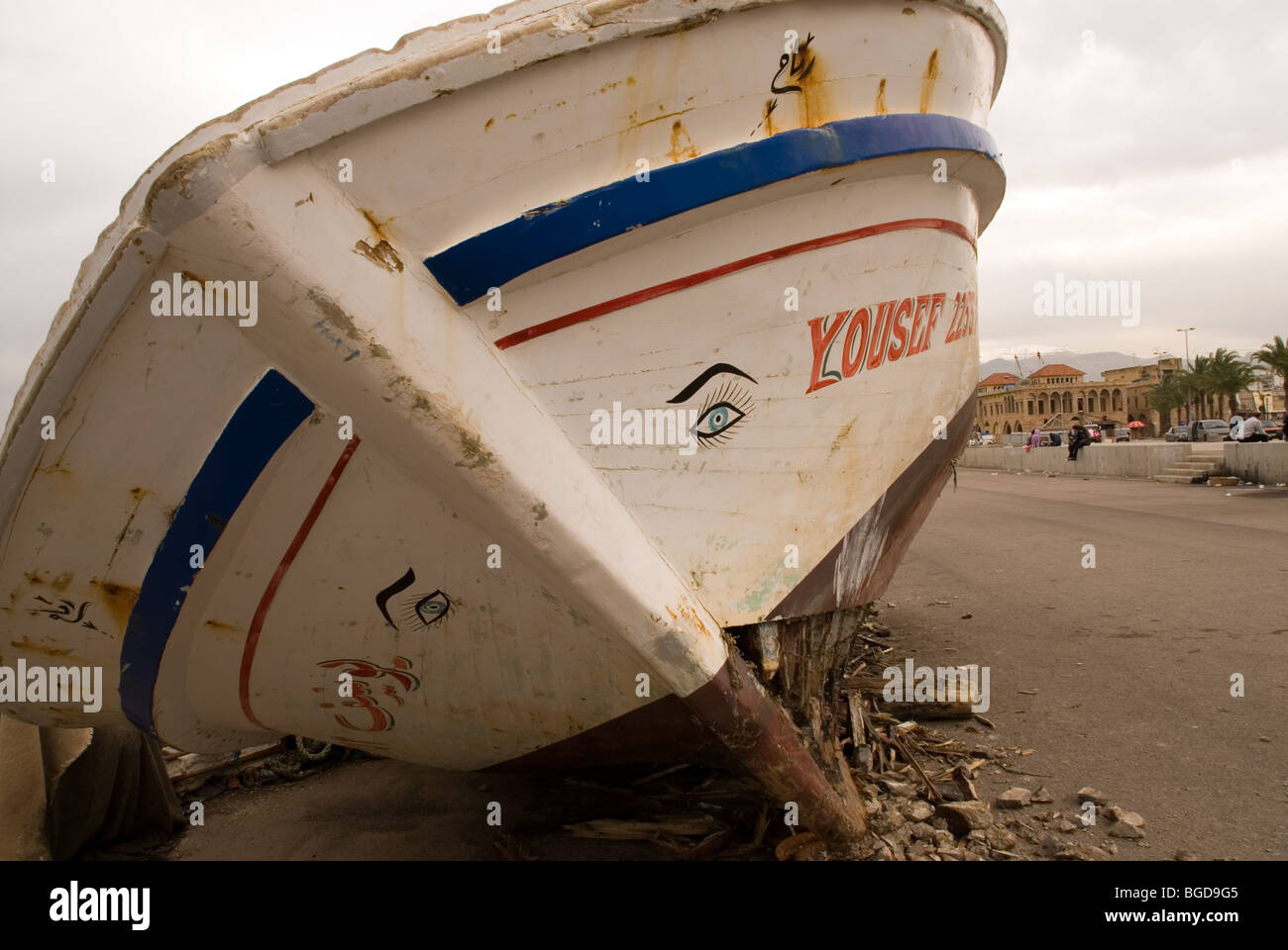 Fishing boat eyes hi-res stock photography and images - Alamy