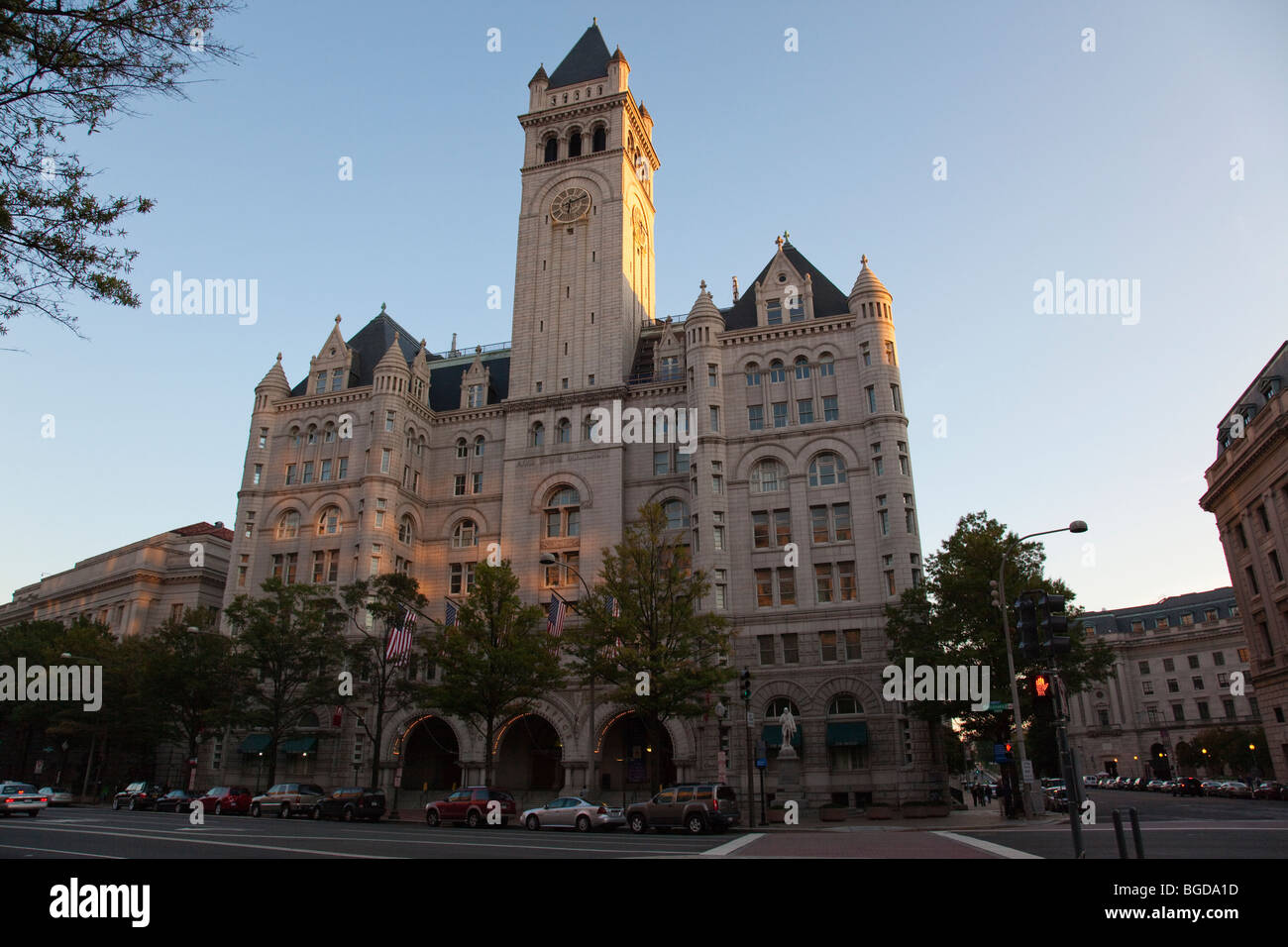 Old Post Office Pavilion Building in Washington DC Stock Photo Alamy