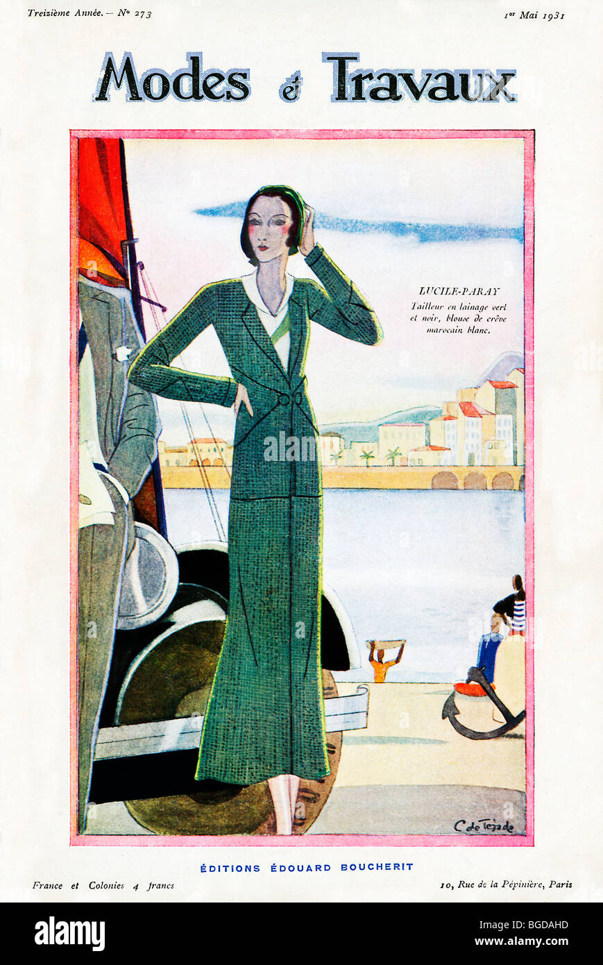 1930s fashion model hi-res stock photography and images - Alamy