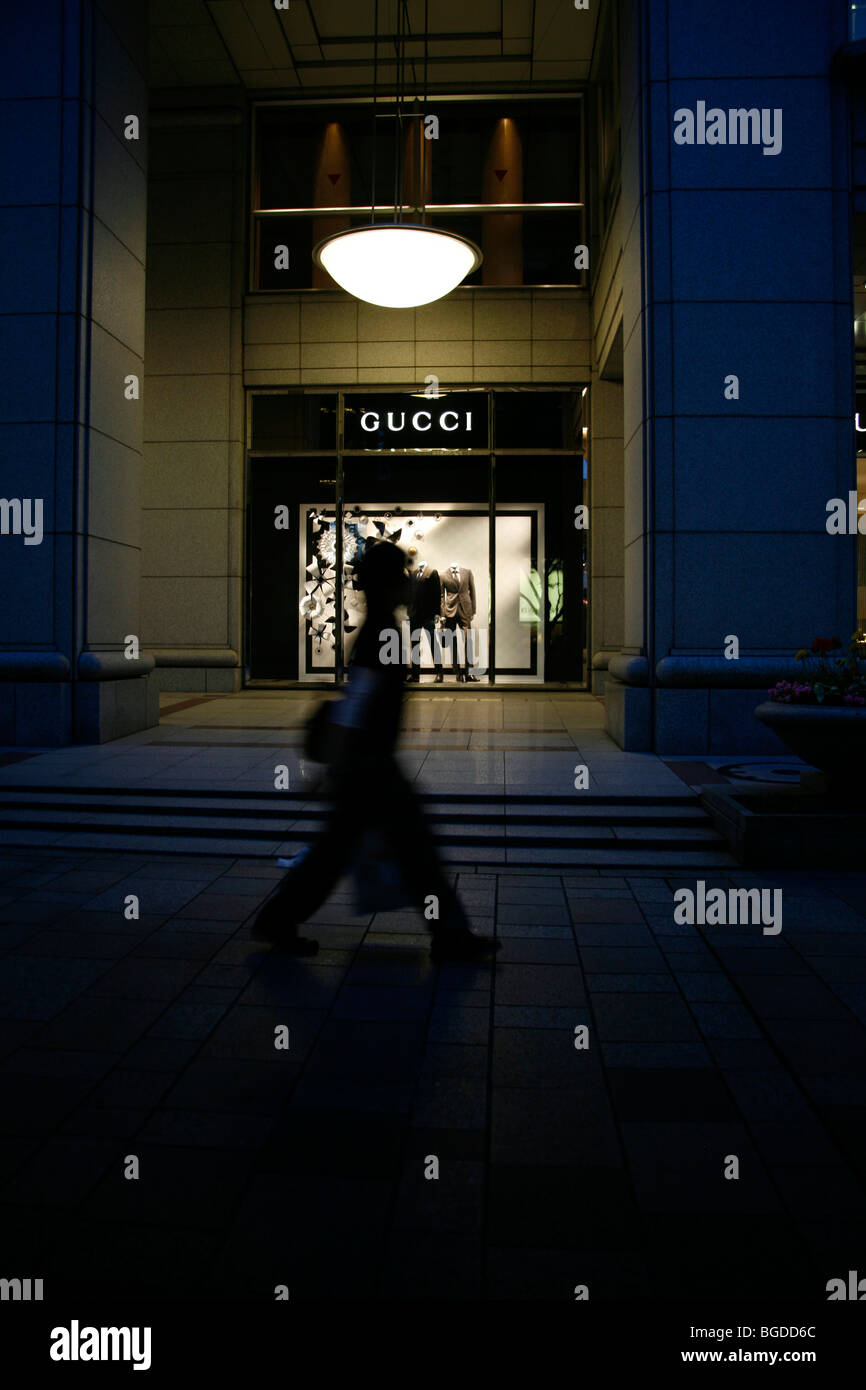 Gucci store on the Omote-Sando fashion mile in Tokyo, Japan, Asia Stock Photo
