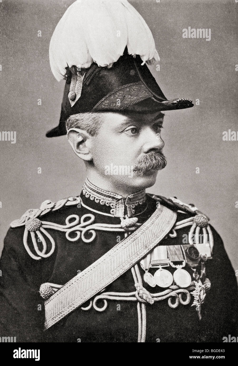 Field Marshal Herbert Charles Onslow Plumer, 1st Viscount Plumer, 1857 to 1932. British colonial official and soldier. Stock Photo