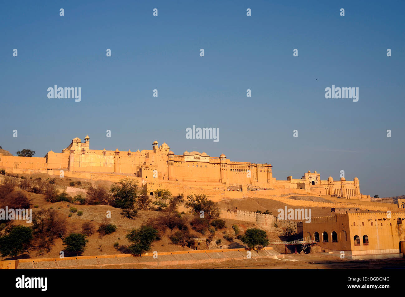 Palace of Amber, Amber, near Jaipur, Rajasthan, North India, India, South Asia, Asia Stock Photo