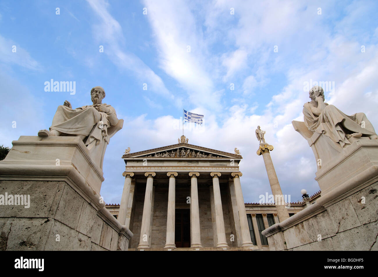 Academy of Arts, Athens, Greece, Europe Stock Photo Alamy