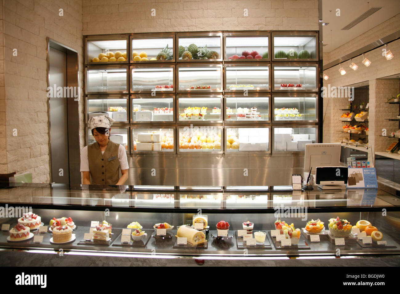 Shop with luxury fruit in Tokyo, Japan, Asia Stock Photo Alamy