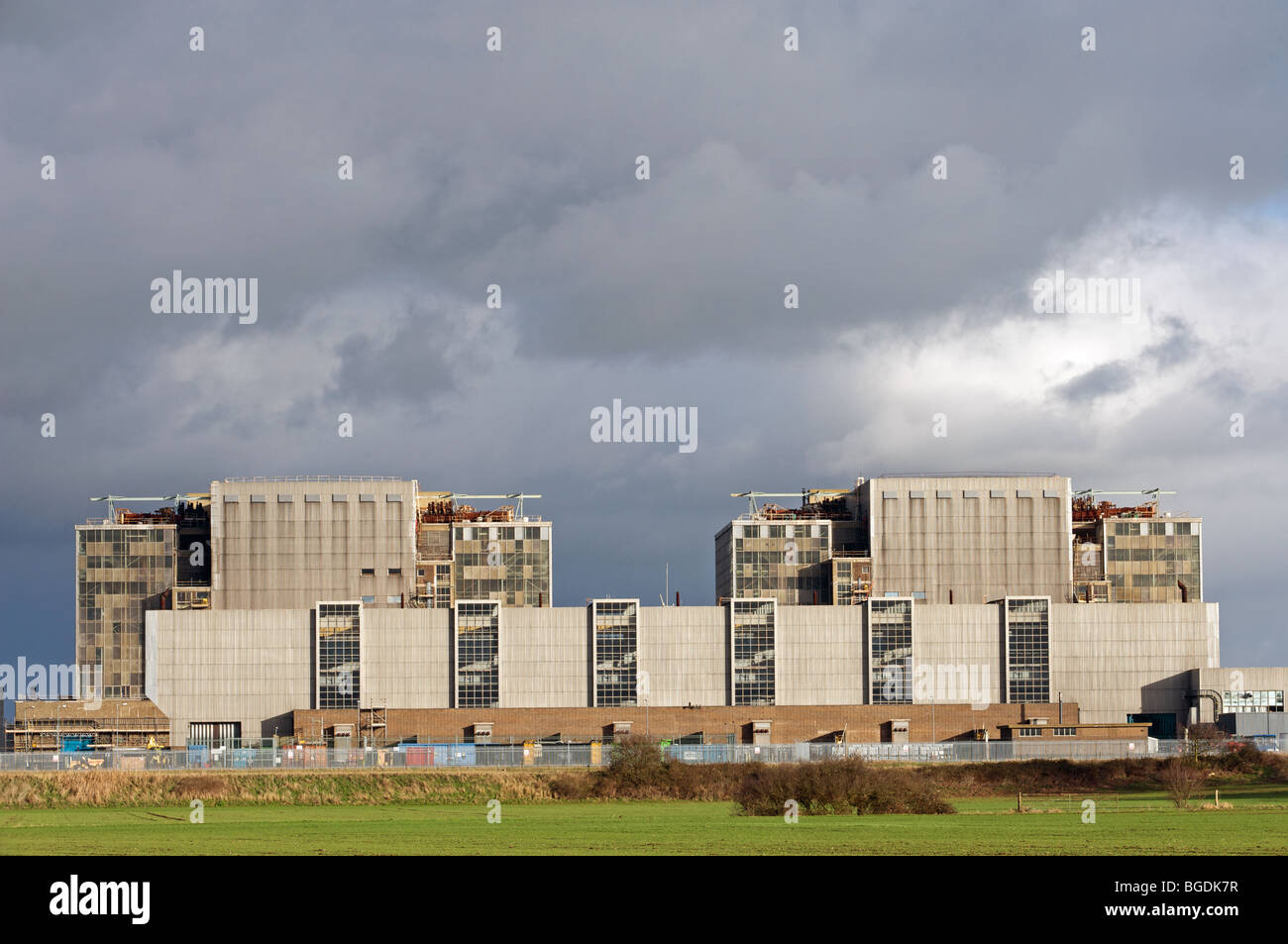 Bradwell nuclear power station, Essex, UK Stock Photo Alamy