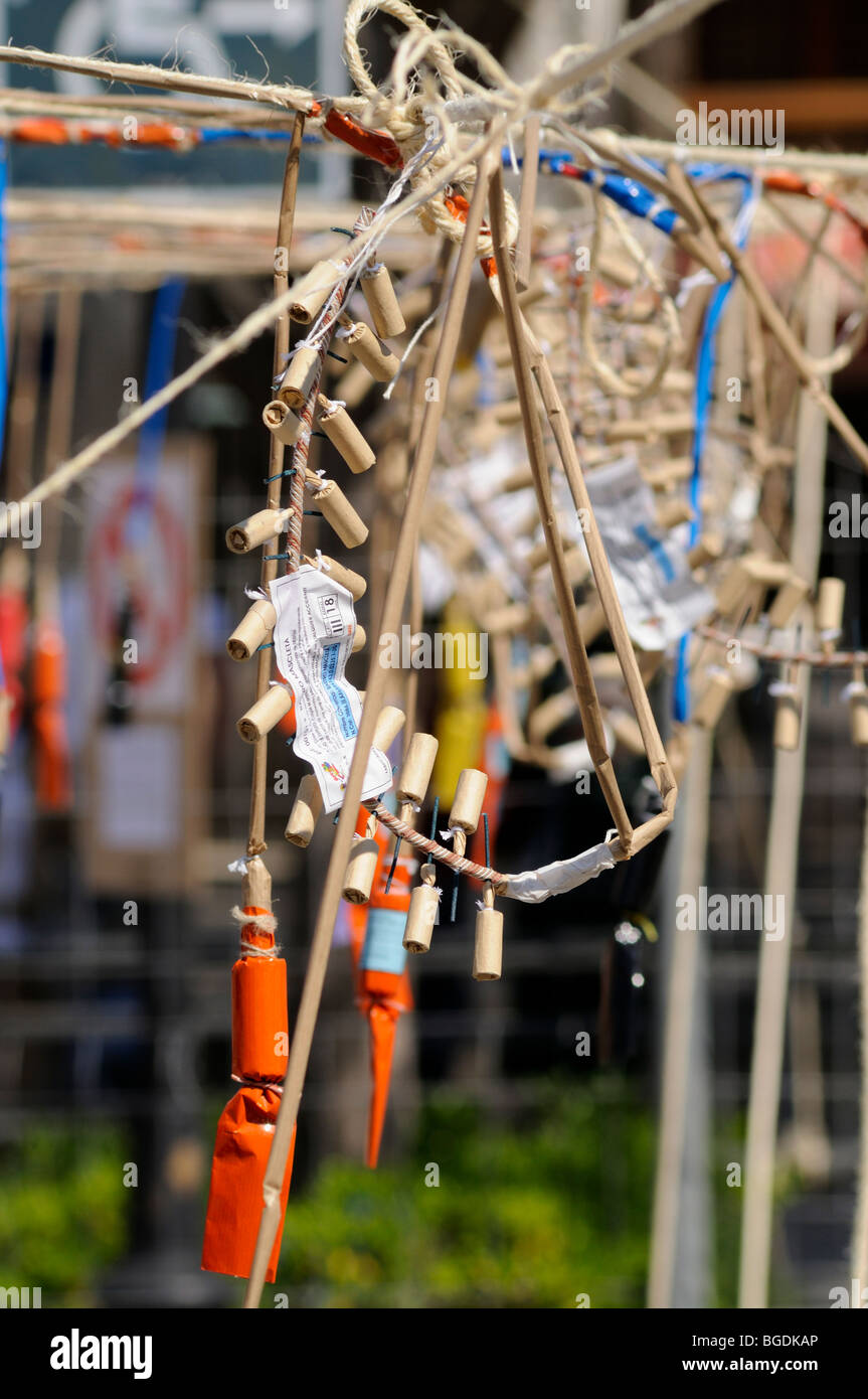 Firecrackers for "La Mascletà" (fireworks display). "Les Falles" (in