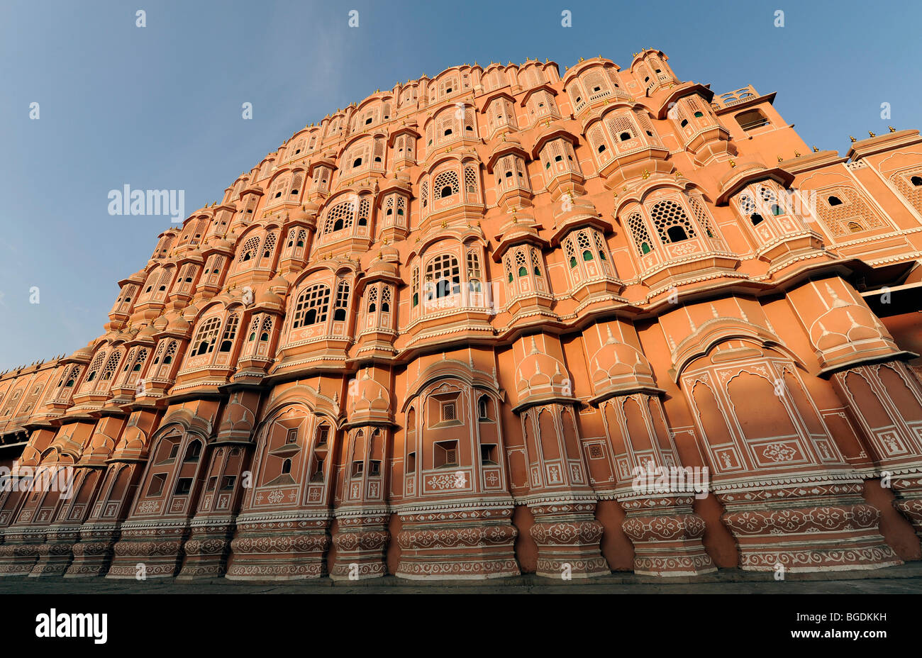 Hawa Mahal, Palace of Winds, Jaipur, Rajasthan, North India, India, South Asia, Asia Stock Photo