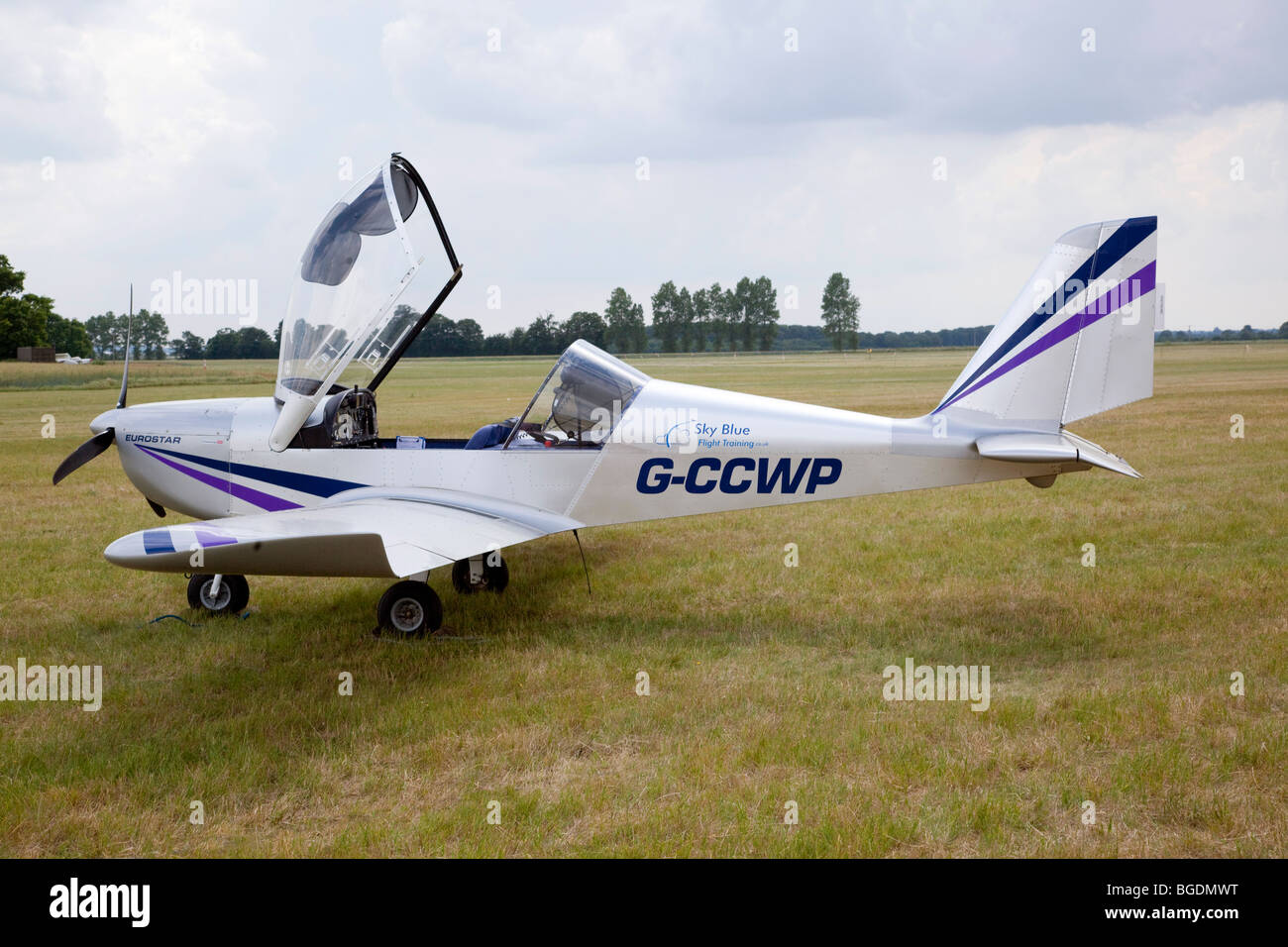 EV-97 Evektor EUROSTAR light aircraft Stock Photo