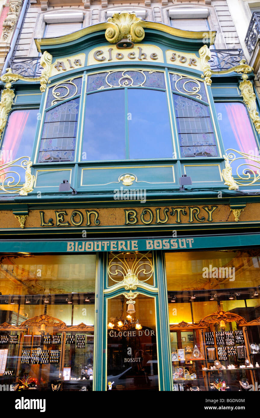 Lille, France. Facade of A La Cloche D'Or - Bijouterie / jewellery shop  Stock Photo - Alamy