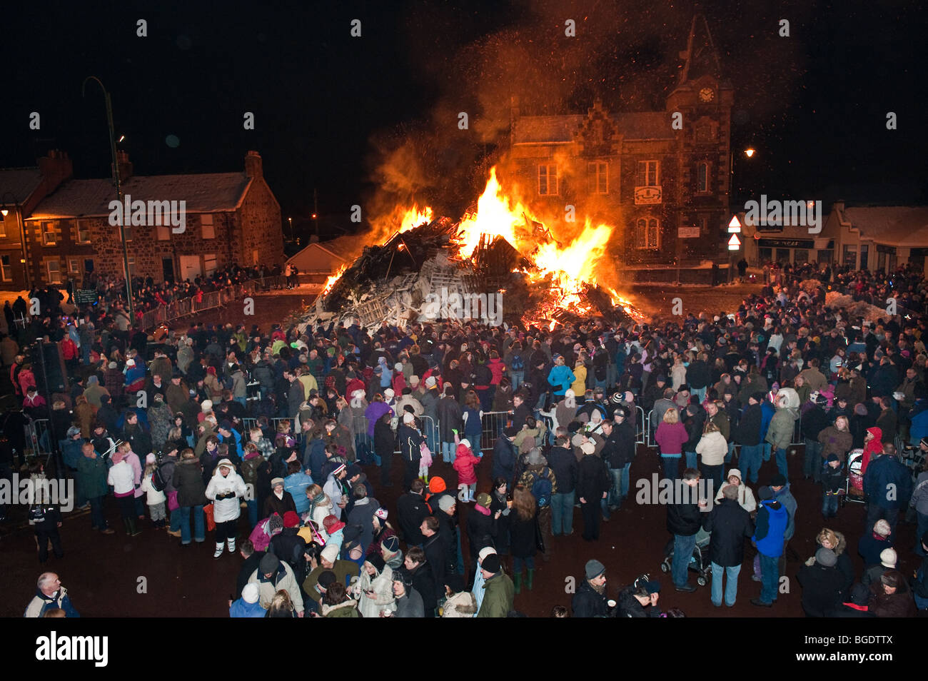 Biggar bonfire hi-res stock photography and images - Alamy