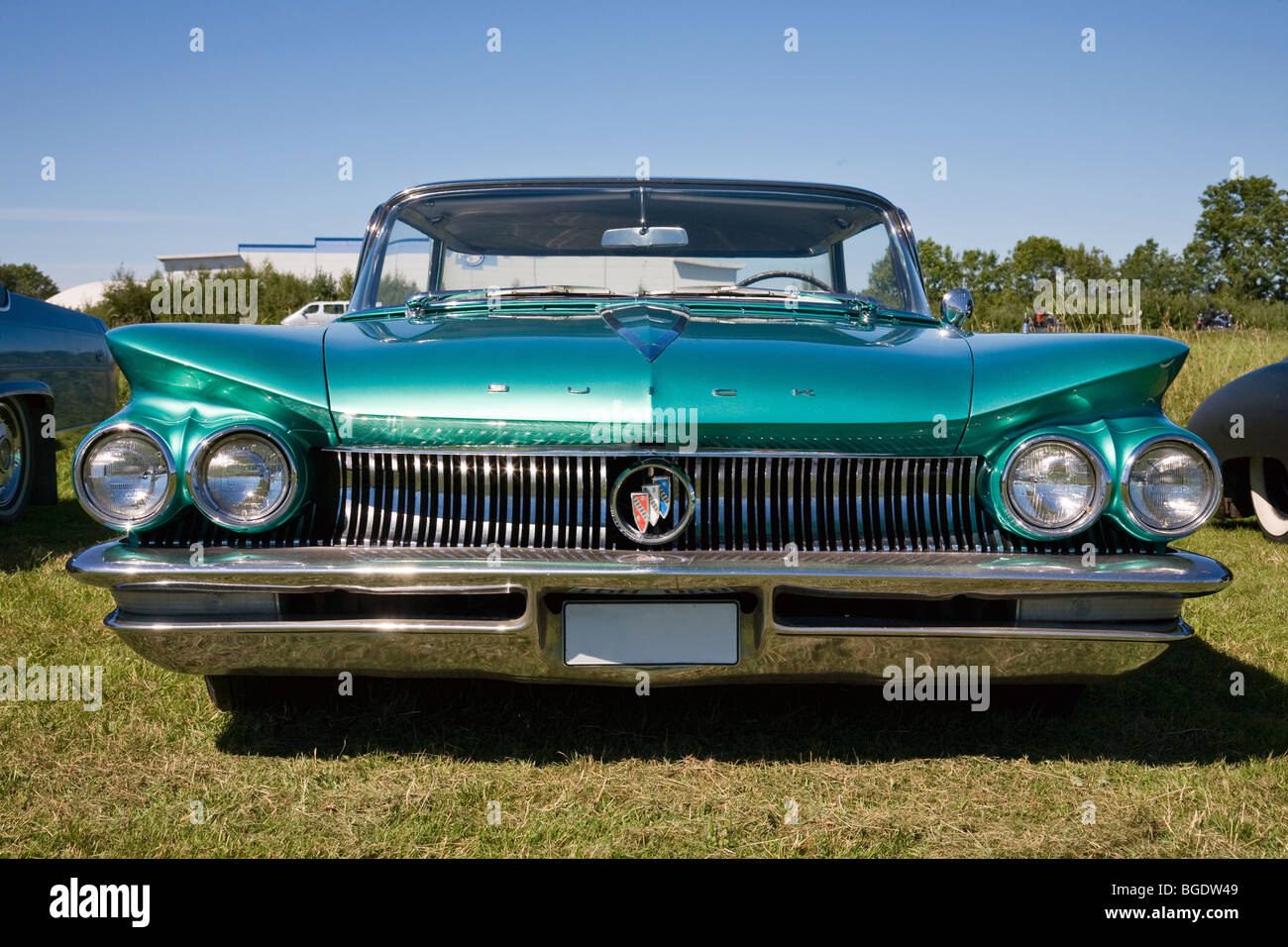 An old Buick from 50s Stock Photo