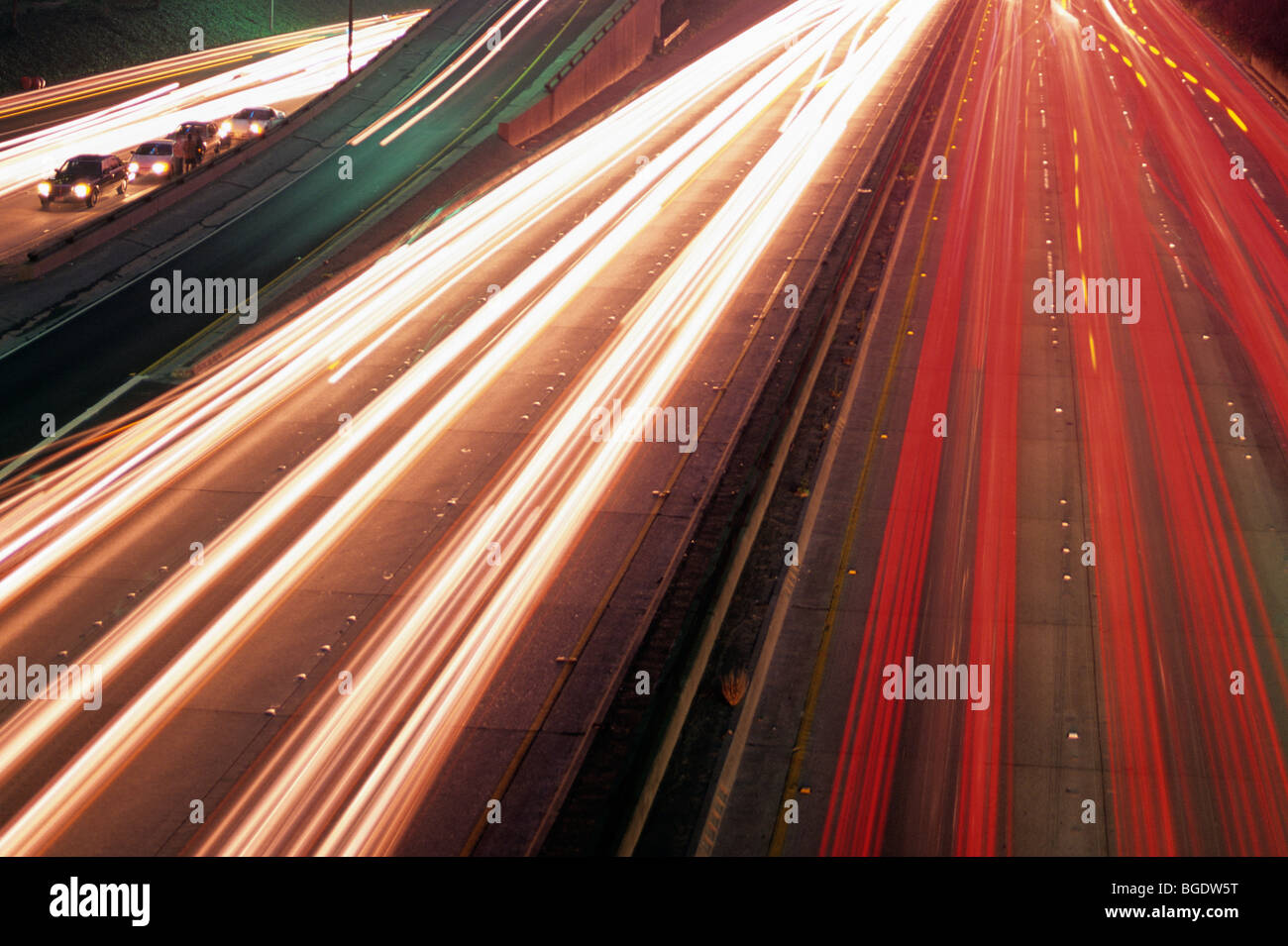 Car Head And Tail Lights Stock Photos & Car Head And Tail Lights Stock