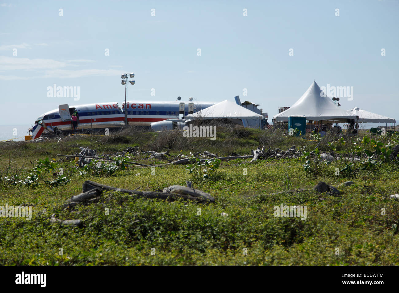 American Airlines flight AA331 crash Stock Photo Alamy