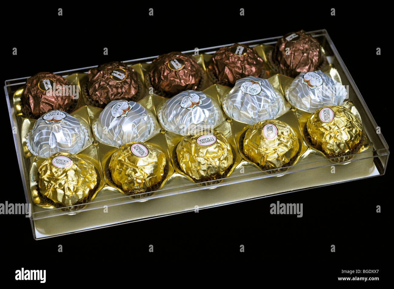 Wrapped chocolate balls hi-res stock photography and images - Alamy