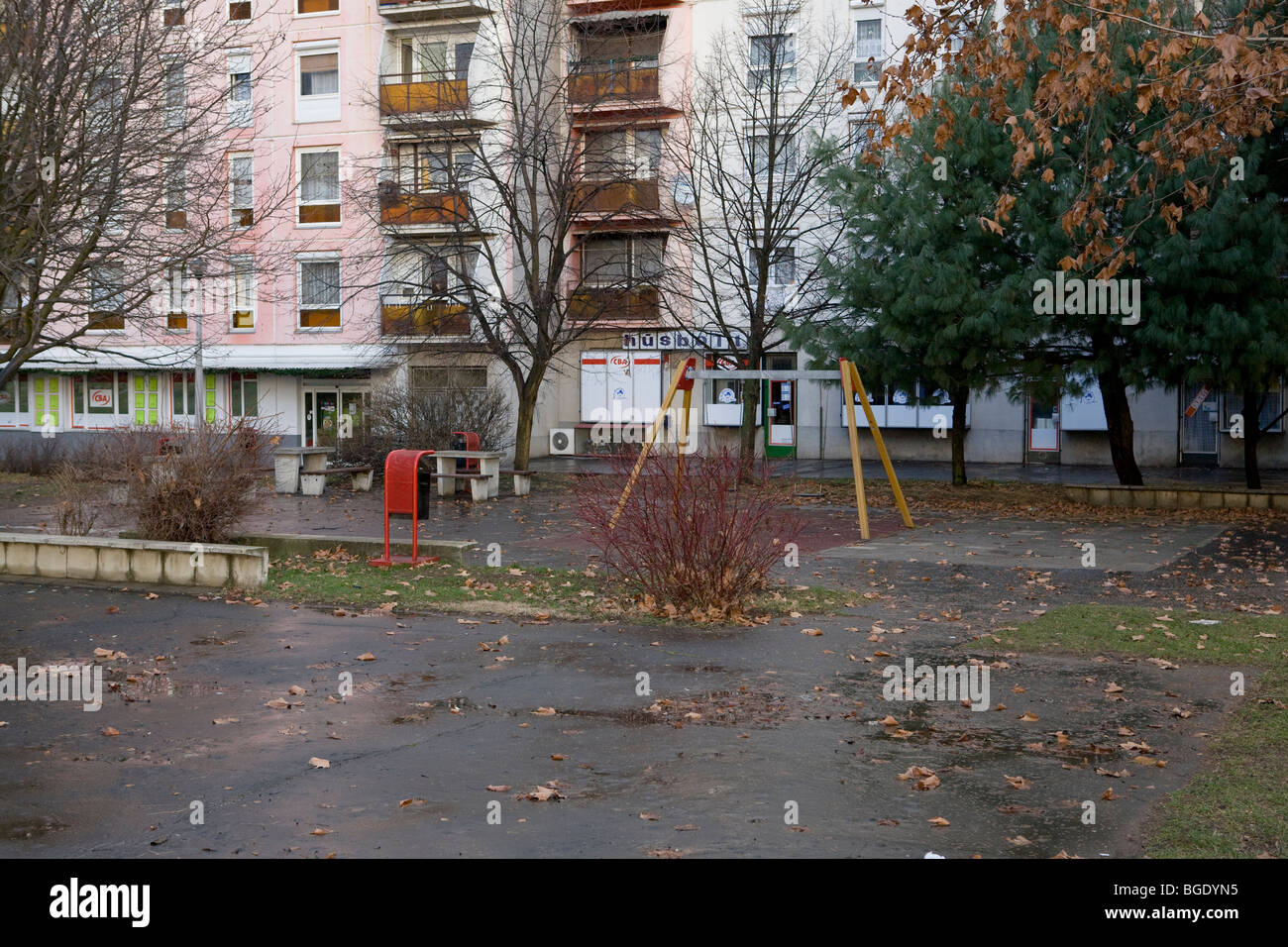 Housing in Siofok Hungary Stock Photo Alamy