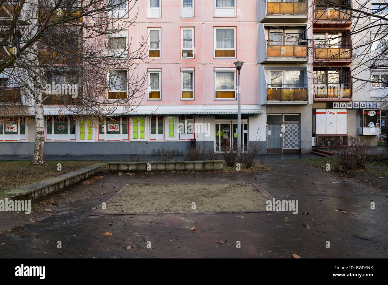 Housing in Siofok Hungary Stock Photo Alamy