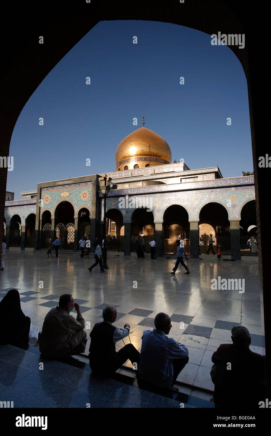 Syria, Damascus, Sayyida Zeinab Mosque Stock Photo