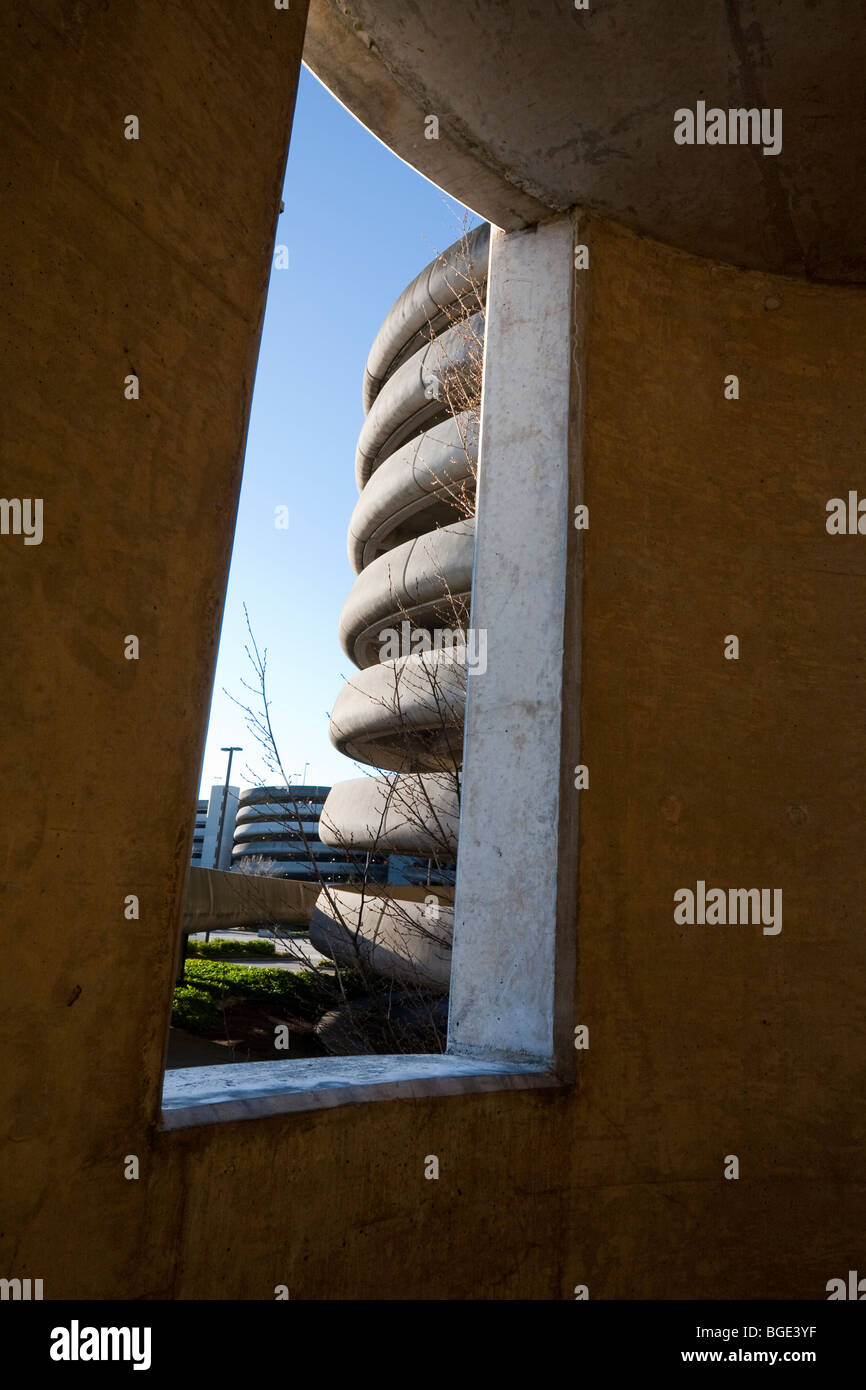 Seatac Airport Parking Garage - Seattle, Washington Stock Photo - Alamy