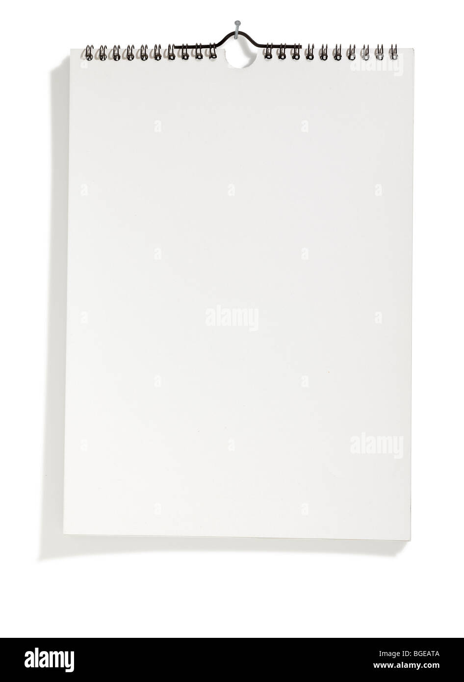 A blank notebook Stock Photo Alamy